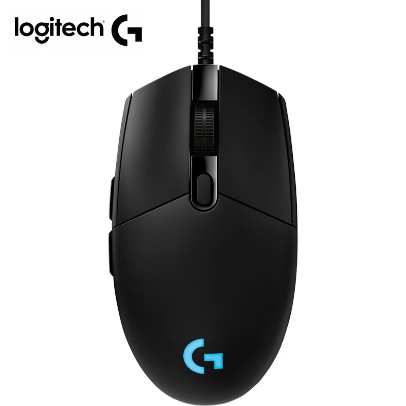 Проводная мышь Logitech G Series Pro игровая logitech 16K DPI сенсор HERO для ПК геймерская overwatch PUBG