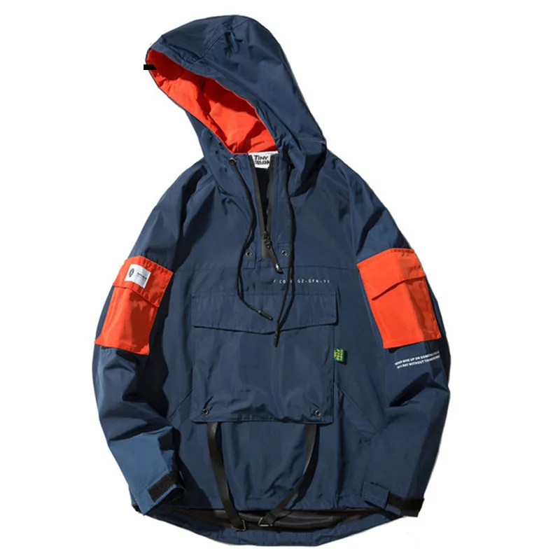 mid zipper pullover jacket