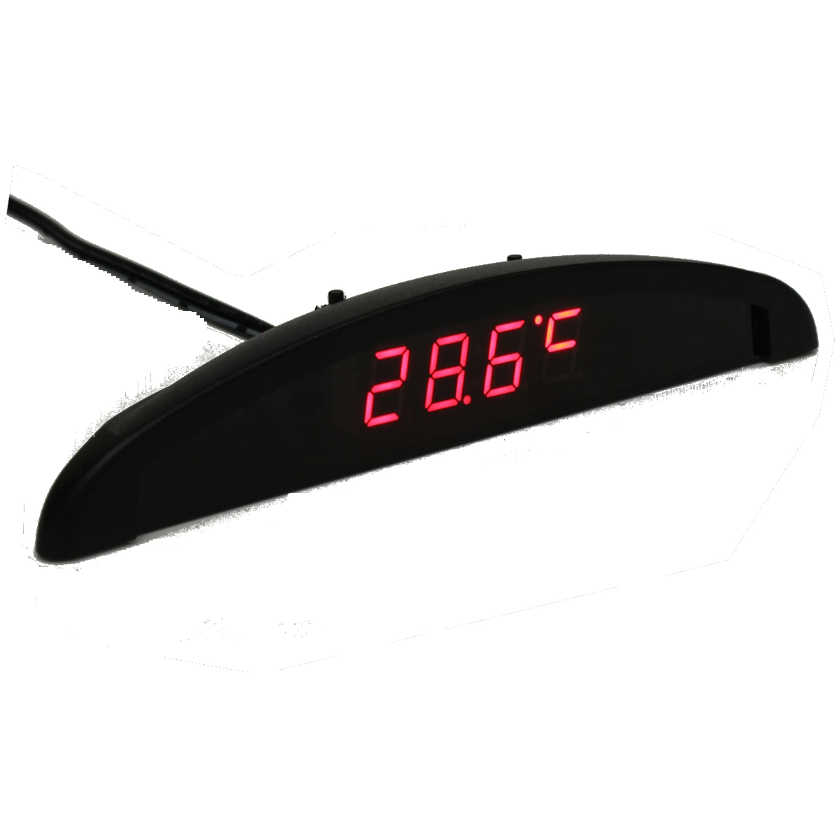 

3 in 1 12V Car Luminous LED Digital Auto Clock Thermometer Voltmeter for Vehicle Trunk Time Display With Cigarette Lighter Plug