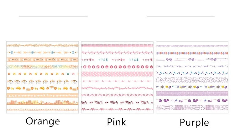 Основные цветная маскирующая лента 10 шт./компл. тонкий 8 мм украшения бумаги слабые ленты маркер стикер Скрапбукинг Подарочная печать