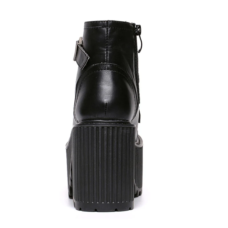 Botas Y Botines Mujer Брендовые дизайнерские ботинки на платформе в стиле рок Ботинки Martin