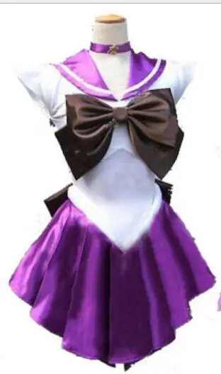 Плюс размер 4 xlхэллоуин Аниме Костюм шоу Сейлор Мун месяц кролик где Сейлор Мун косплей платье - Цвет: Фиолетовый