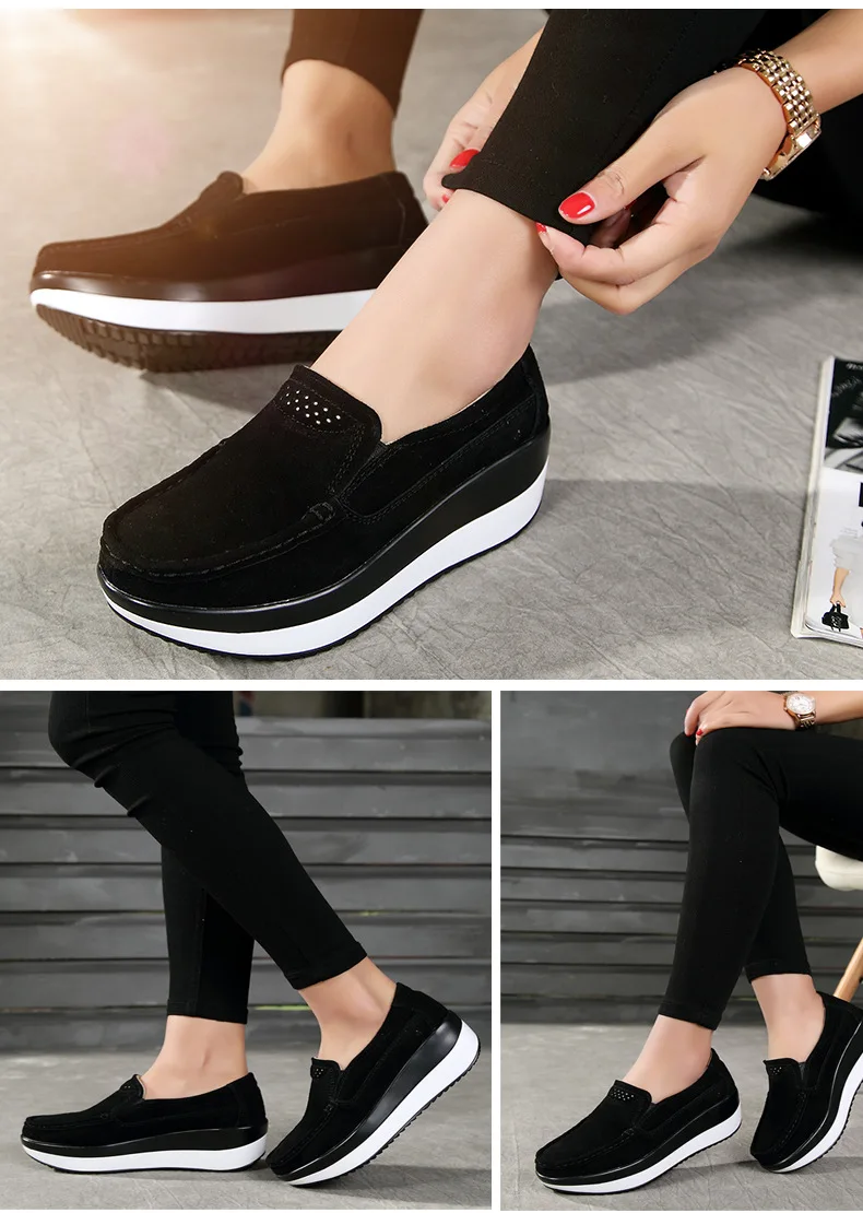 TIMETANG Slimming Swing Women Shake Shoes New Design Fashion Shallow Flat Platform Women Casual Shoes Walking Women Flat Shoes