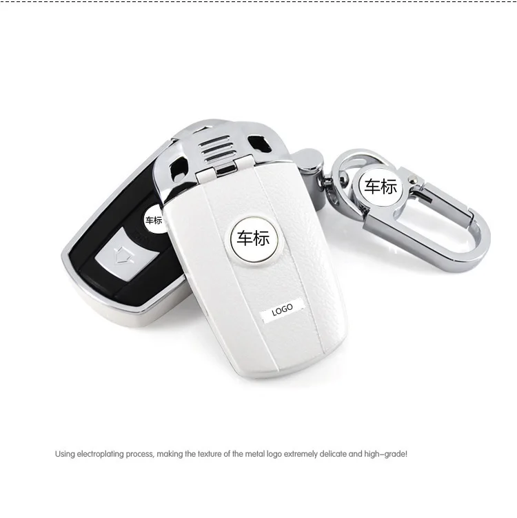 Автомобильный ключ чехол для BMW E90 E60 E70 E87 3 5 6 серия M3 M5 X1 X5 X6 Z4 брелок крышка пульт дистанционного управления брелок для ключей кожи Пластик