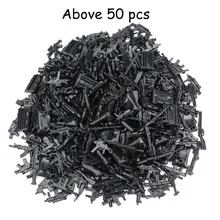 Bainily 50pcs set Weapons Army Soldiers Building Set Blocks Military Toys For Children Compatible With