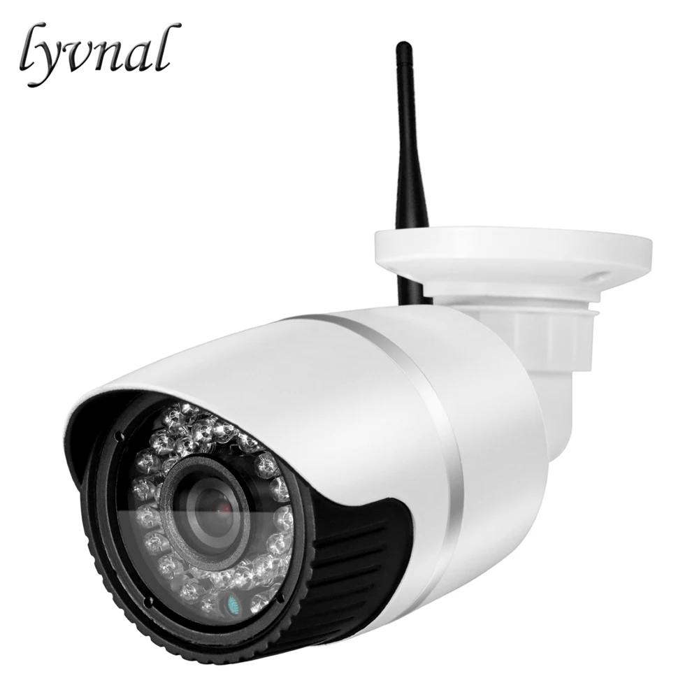LYVNAL sony 1080p 2mp h.265 wifi camera bullet ip camera wireless p2p onvif outdoor two way