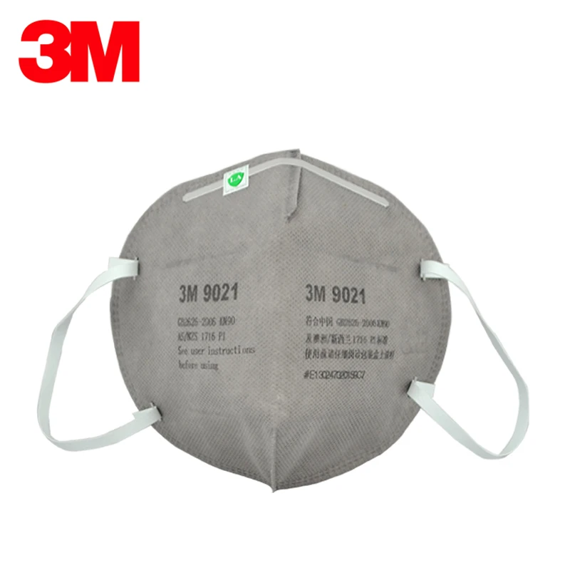 

3M 9021 Safety Mask Dust masks KN90 Standards Certificated By LA Folding Respirator Dust mask Anti PM2.5 LT076