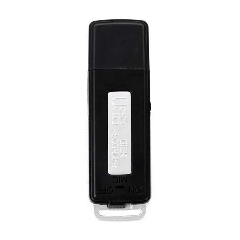 Professional Mini 2 in 1 8GB USB Pen Flash Drive Disk Digital Audio Voice Recorder 70 Hours Portable Mini Recording Dictaphone