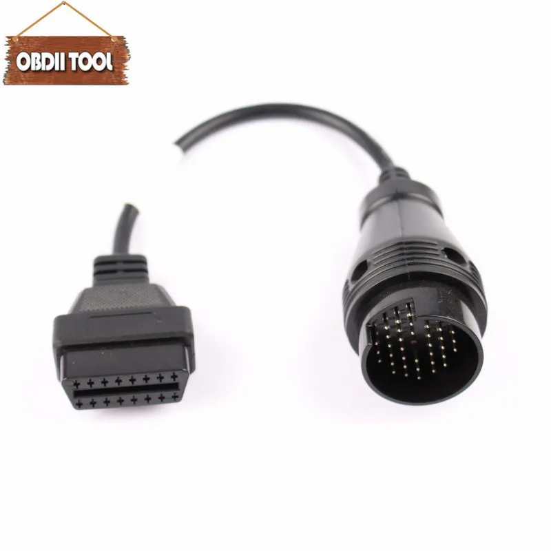 Новейший OBD2 для IVECO 38 контактный разъем для IVECO 38Pin OBDII OBD 2 до 16 контактный соединительный кабель