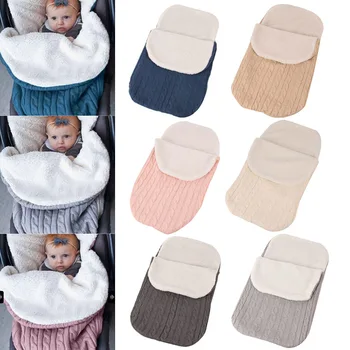 

New Winter Autumn Newborn Baby Blanket Swaddle Sleeping Bag Kids Toddler Stroller Wrap