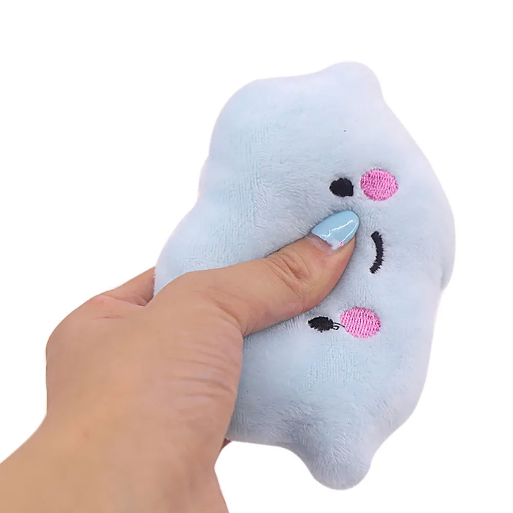 

Dog Puppy Chew Toy Squeaky Plush Sound Cute Pentagram Design Toys .