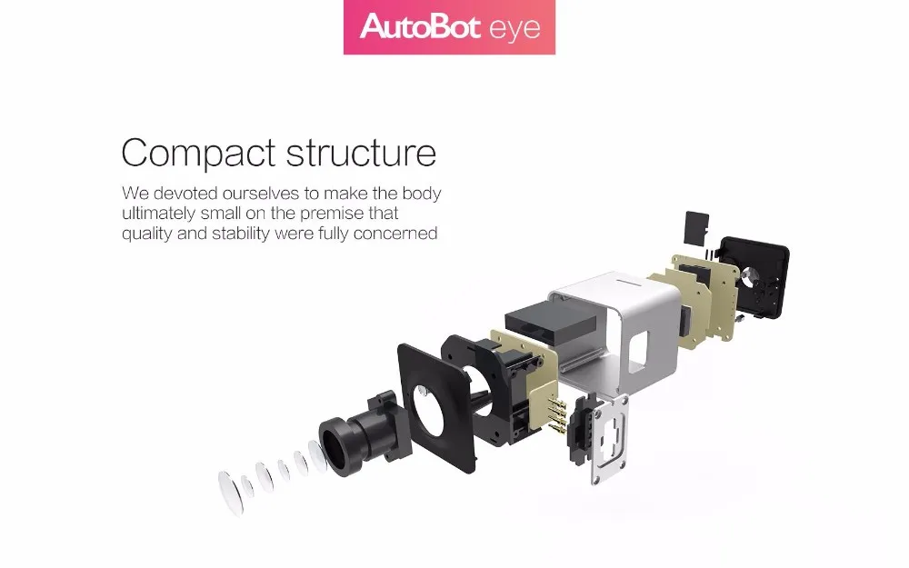 AutoBot Eye Smart Dashcam Авто dvr камера Novatek96655 SONY IMX322 1080P 150 градусов WiFi WDR с функцией ночного видения режим парковки