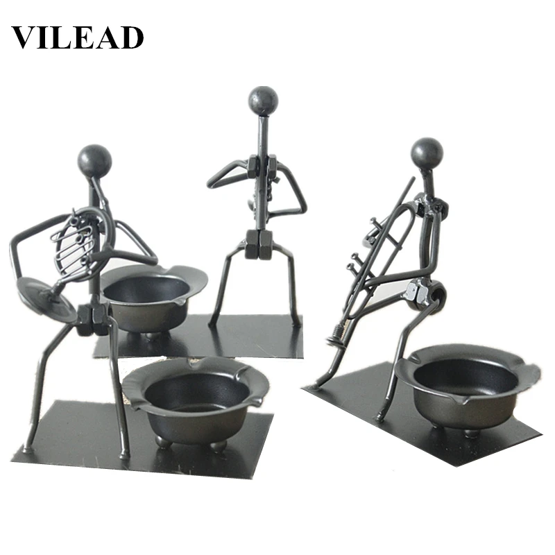 Музыкальная статуэтка VILEAD 5 3 дюйма металлическая музыкальная группа миниатюрная