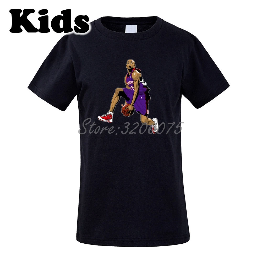 

Kids T-shirt Vince Carter 15 Toronto Dunk king Legendes Clothes T Shirt Youth boys girl tshirt o-neck tee W19031215