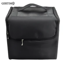 Gertimo Makeup Professional Storage Beauty Box Travel Cosmetic Organizer Carry Case Black Professional Makeup Gertimo Makeup Professional Storage Beauty Box Travel Cosmetic Organizer Carry Case Black Professional Makeup