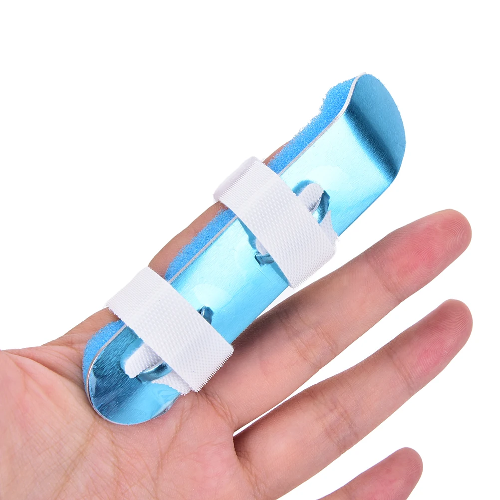 3 Sizes Finger Protector Pain Relieve Aluminium Finger Mallet Splint Support Bracein Braces