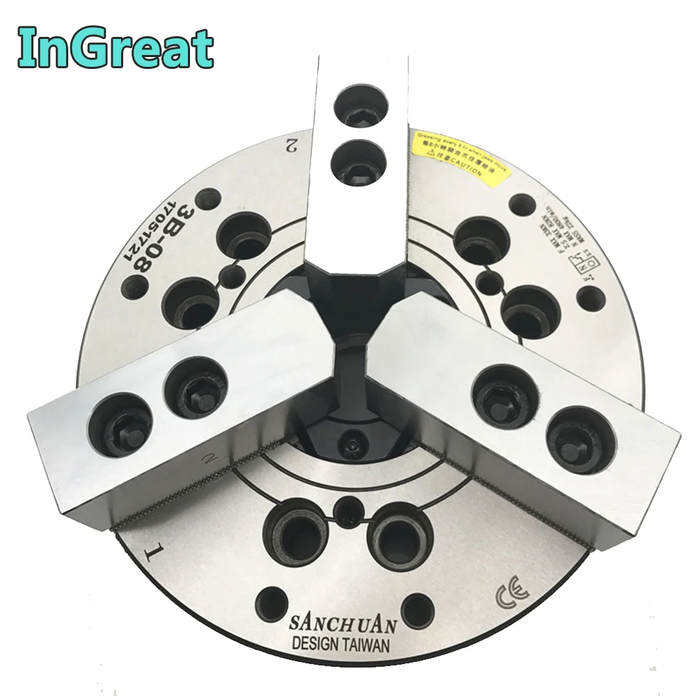 4 дюйма 110 мм 3 кулачковый полый гидравлический патрон задняя пластина для токарного станка с ЧПУ сверлильный режущий инструмент держатель отверстие гидравлический патрон масло высокая скорость
