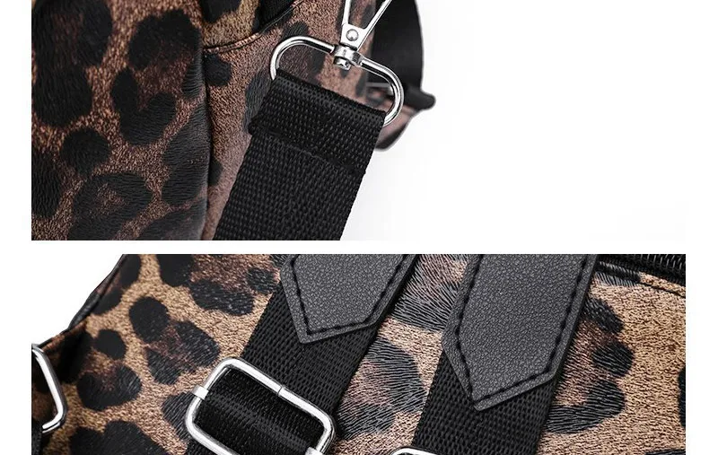 women backpack leopard mini backpack_27
