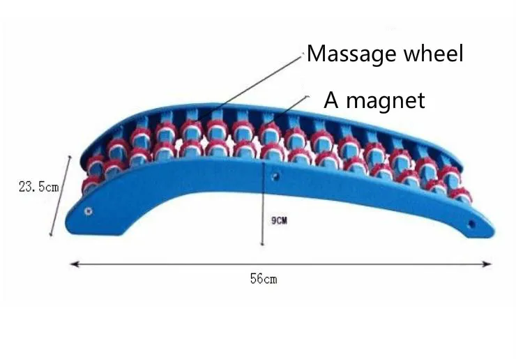 Средства ухода за кожей шеи Тренажер для позвоночника, 3rd поколения, поясничного стрейч, назад снять устройство, горбатка массаж подушки