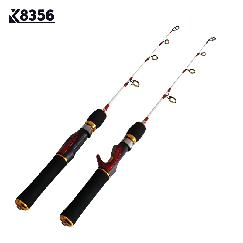 57 CM Glace Canne À Pêche FRP Tige de Glace Meilleur Canne À pêche Sur Glace D'hiver De Pêche Casting Rod De Pêche Accessoires K8356