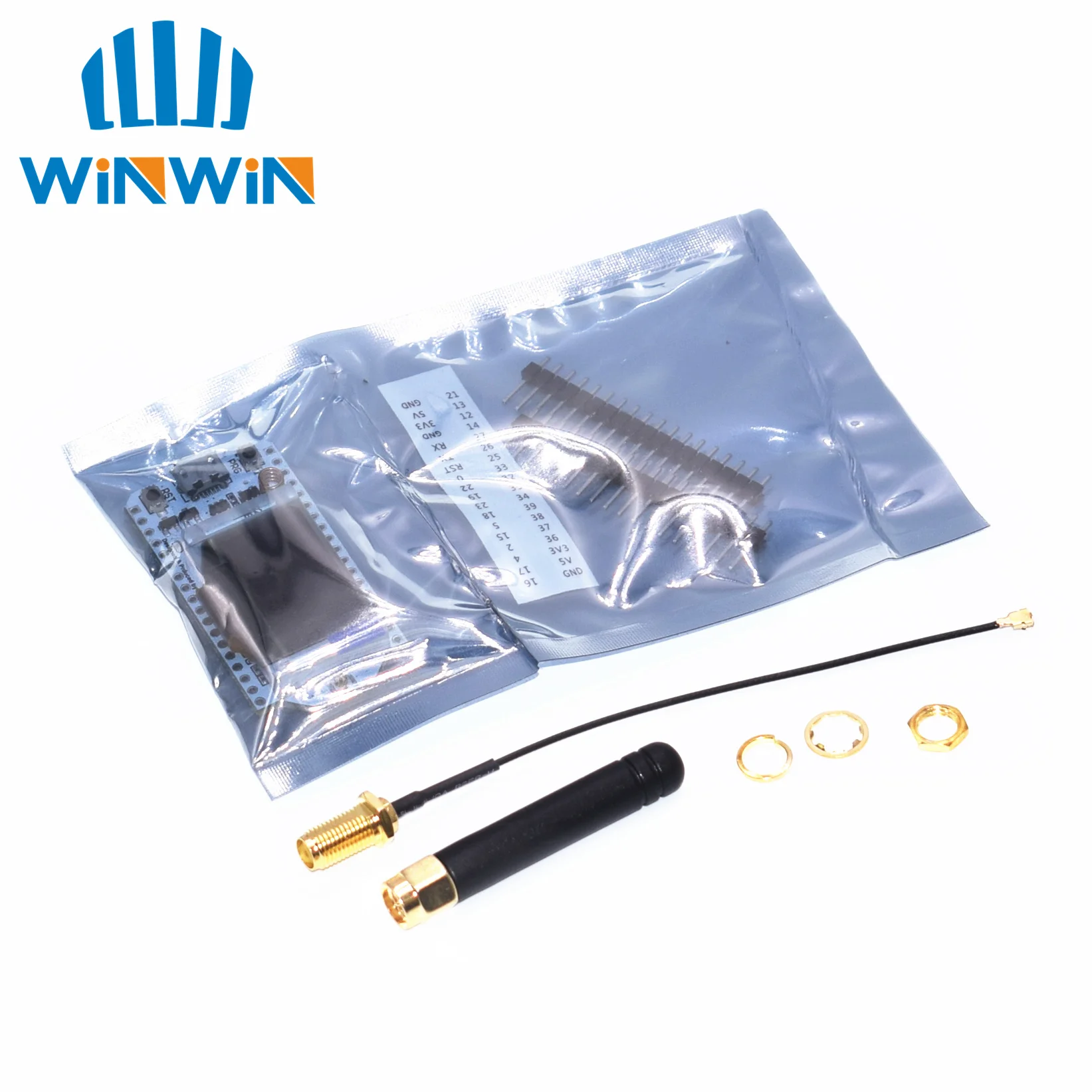 

H83 SX1276 ESP32 LoRa 868MHz/915MHz 0.96 Inch Blue OLED Display Bluetooth WIFI Lora Kit 32 Development Board for 10pcs