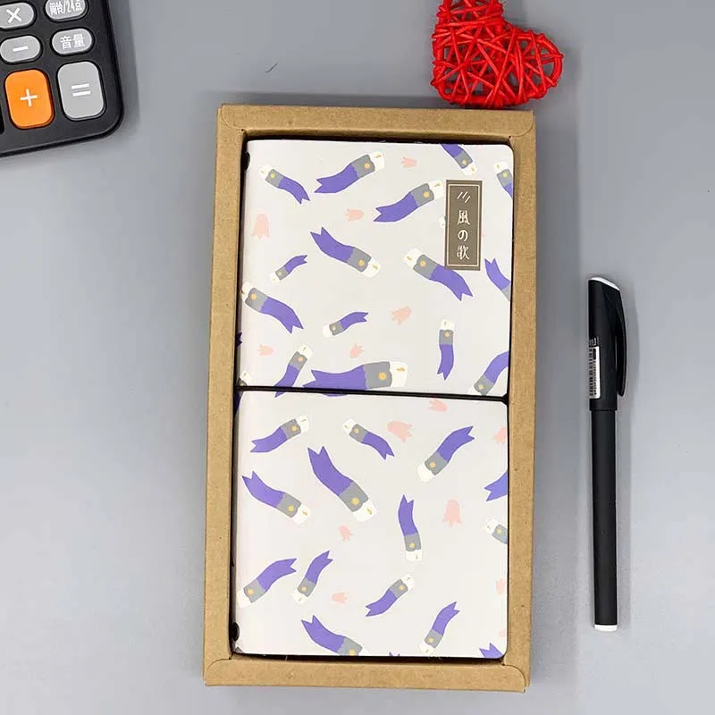 EZONE дорожный план Блокнот печатная картина маслом шаблон Подарочная коробка креативный корейский студенческий дневник арт-блокнот страница в полоску Мода - Цвет: T7