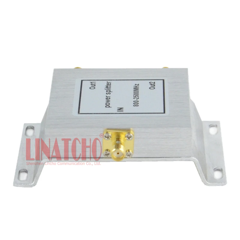 2 Way SMA connector Micro strip Power Splitter 380 2500MHz Signal Booster Repeater Divider 4