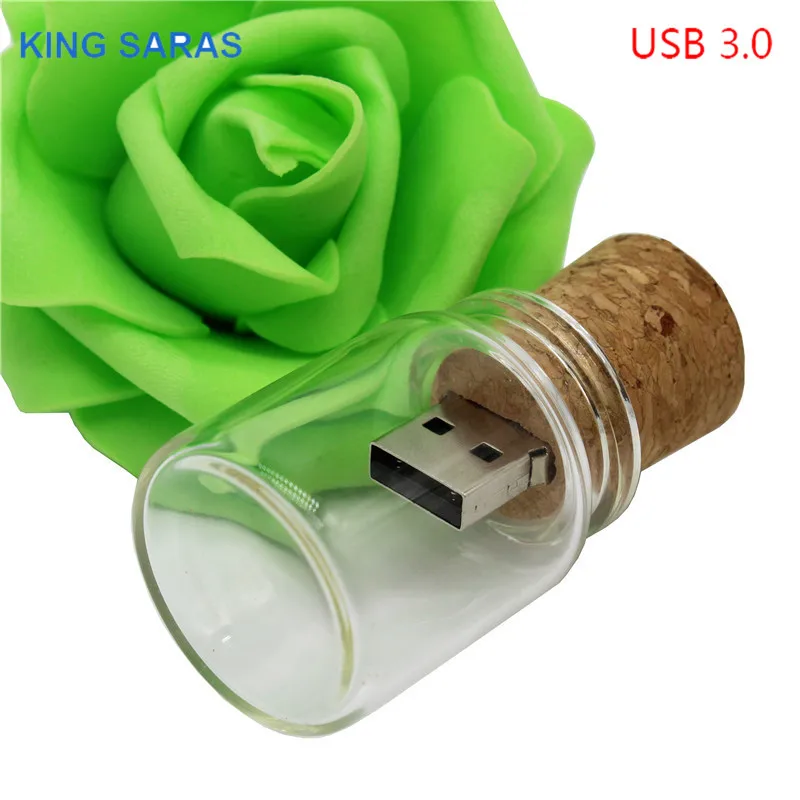 Король SARAS usb 3,0 дрейфующая бутылка коробка модель usb3.0 32 GB usb флэш-накопитель usb3.0 флеш-накопитель 4 ГБ 8 ГБ оперативной памяти, 16 Гб встроенной памяти, красивая Флешка в подарок