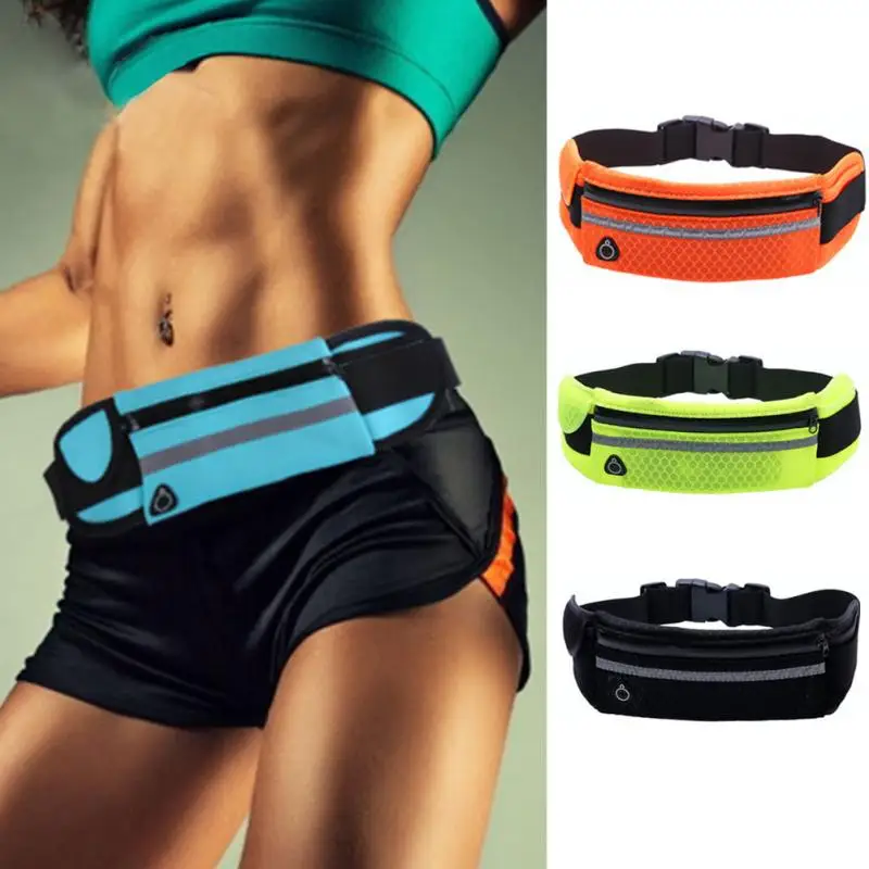 

Waterproof Sport Waist Bag Neoprene Women Portable Outdoor Fanny Pack Running Waist Belt Bag for Men Phone Pouch Casual Bum Bag