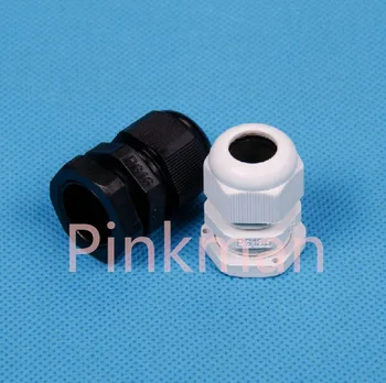 

20pcs Metric System White M27 Nylon Cable Glands