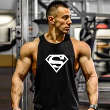 camiseta tirantes Hombre Singlets Мужской Топ на бретелях мускуляционный брус, бодибилдинг Спортивная майка фитнес одежда M-2XL
