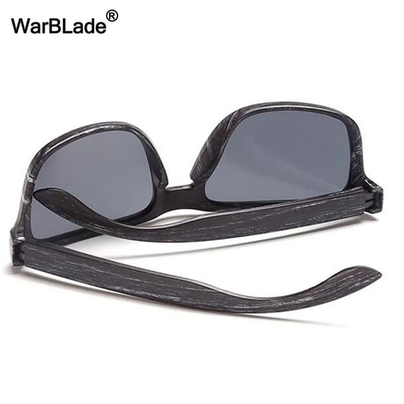 WarBLade Модные мужские солнцезащитные очки бамбуковые деревянные брендовый дизайн