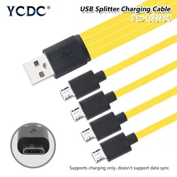 5 в В/2A USB 2,0 к Micro USB AA AAA батарея зарядный кабель разветвитель микро-USB шнур для samsung huawei Google Телефоны Планшеты