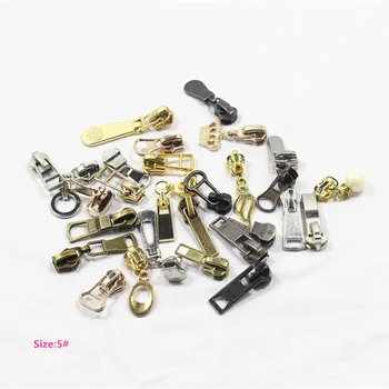 

5# 20pcs High quality mix metal copper zipper head, clothing accessories,DIY Zipper Sliders Garment Accessories,X4