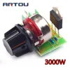 AC 220V 2000W 3000W 3800W 4000W SCR Dimming Motor Speed Controller Thermostat Electronic Voltage Regulator Module ► Photo 3/5