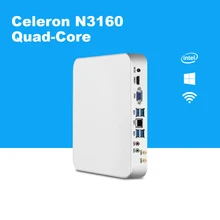 Quad Core font b Mini b font font b PC b font Intel Celeron N3160 Windows