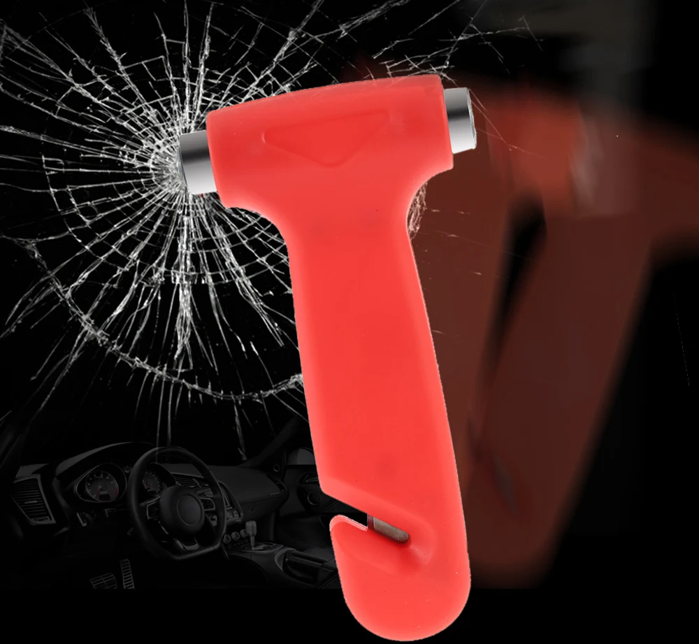 1PCS Mini Car Safety Hammer Life Saving Escape Emergency Hammer Seat