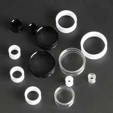 Дешевые акриловые изображения ушные датчики пробки и Туннели пирсинг Носилки микс 3 Пары 6 мм до 25 мм