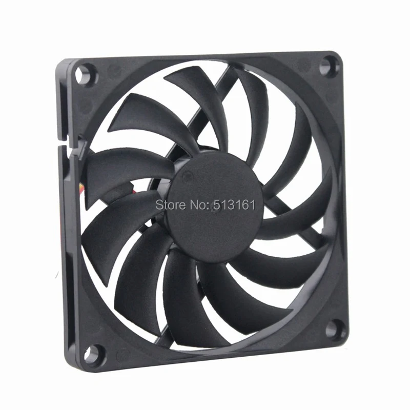 80mm 12v fan 3pin 5