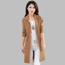 Autumn Women Sweater New Style Spring Sweater Long sleeve Cardigan Knitt Wool Sweater Loose Big size Medium long Sweater G2760