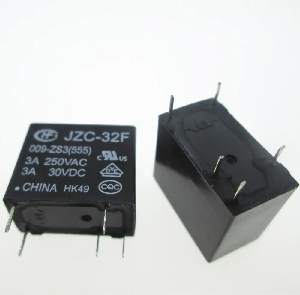 

Новинка, реле детской яркости 9 В, фотосессия-zs3, фотовспышка HF32F 009-ZS3 9 В постоянного тока, 9 В постоянного тока, 5 контактов, бесплатная доставка