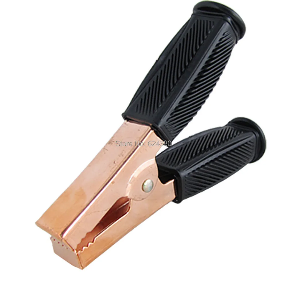 Plastic Coated Copper Welding Ground Earth Clip Alligator Clamp
