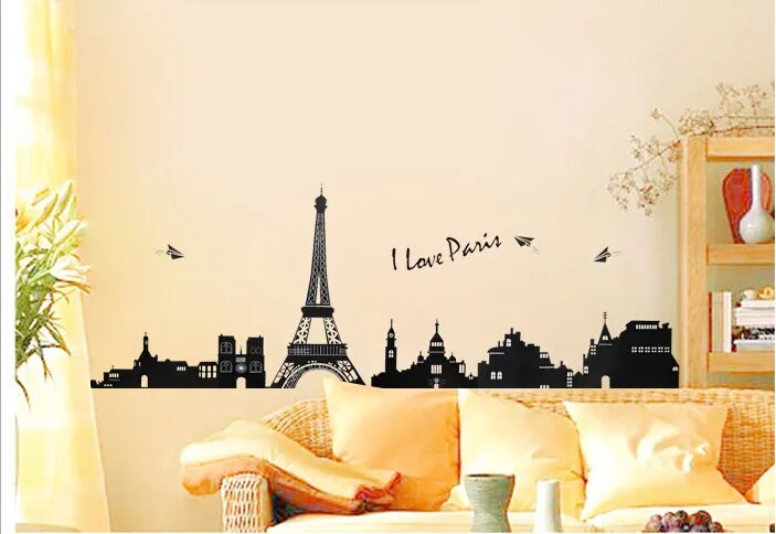 Eiffel Tower wall sticker aeProduct.getSubject()