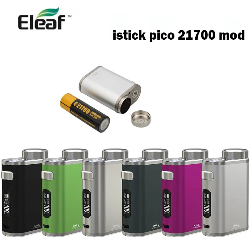 Eleaf iStick Pico 21700 100 Вт бокс мод питается от одного 21700/18650 сотового istick pico vape Mod elektronik