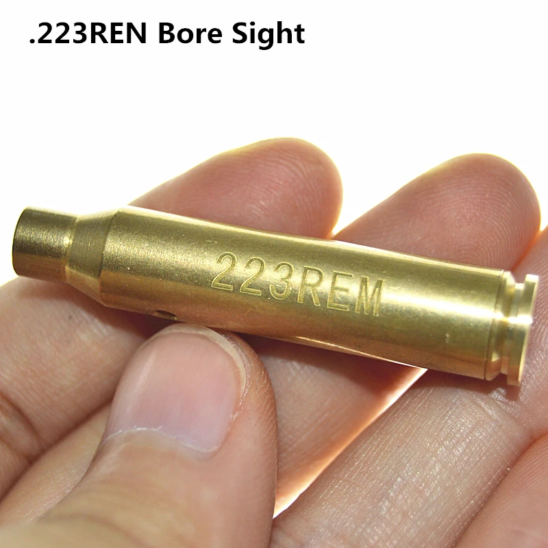 hunterking 223 REM Laser Red Dot Cartridge Bore Sight Sighter