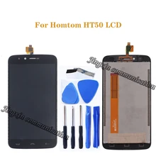 5.5'' original display for Homtom HT50 LCD + touch screen digital converter screen assembly repair parts Free shipping+tools 43inch outdoor free standing lcd digital signage advertising displayer touch screen