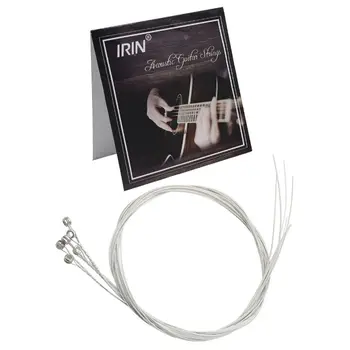 

New IRIN 6PCS folk guitar string A111 alloy string Stainless Steel string