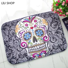 LIU мода череп мультфильм коврик креативный череп милый коврик с изображением черепа детская спальня коврик в прихожую коврик декоративный коврик туалет