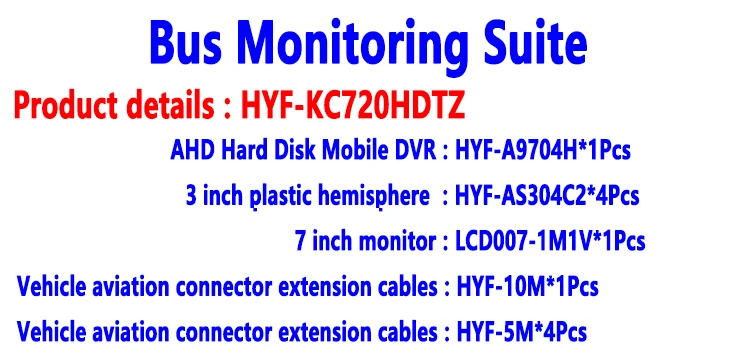 Sistema de Proteção Registro de Cartão Kit de Monitoramento de Ônibus Canal Ntsc Carro Agrícola Locomotiva 1 Máximo Apoio 256g sd hd 4 Pal - 10 agrícola locomotiva 1 máximo apoio 256G registro de cartão SD