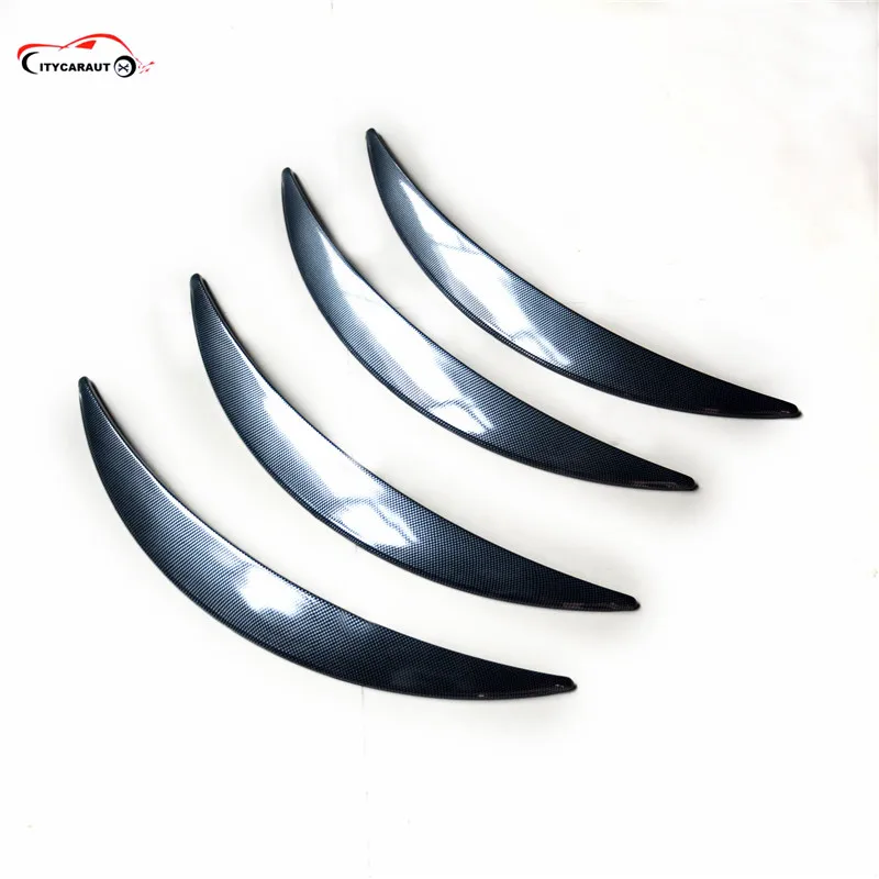 Wheel Eyebrow Decorative ABS carbon fibre Strips for Universal Car